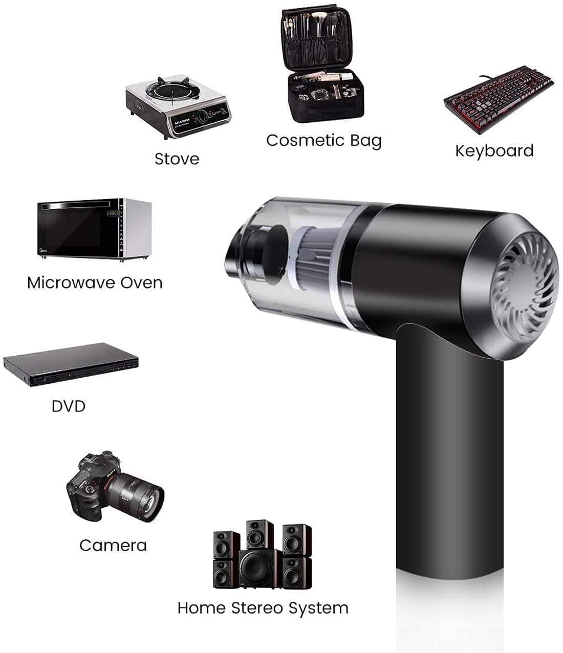 Vacuum Suction Cleaner- Portable Air Duster Wireless