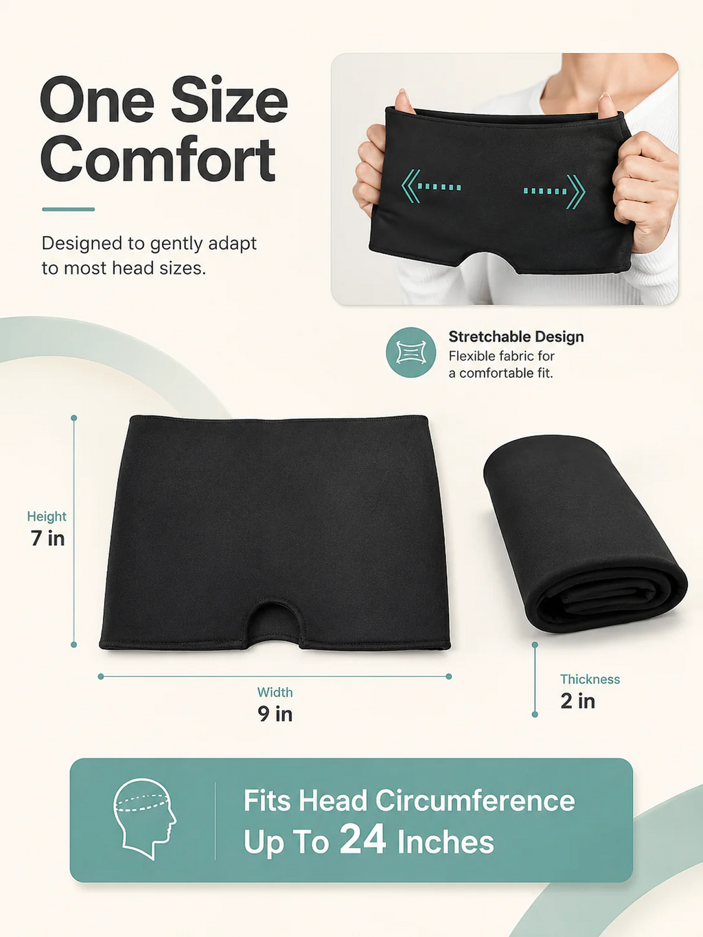 Shoppiie Headache Relief Cap | Cold & Hot Therapy Cap