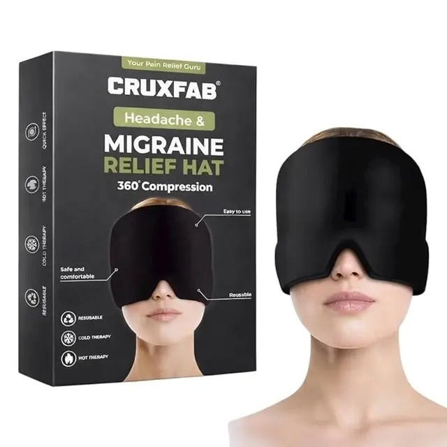 Shoppiie Headache Relief Cap | Cold & Hot Therapy Cap